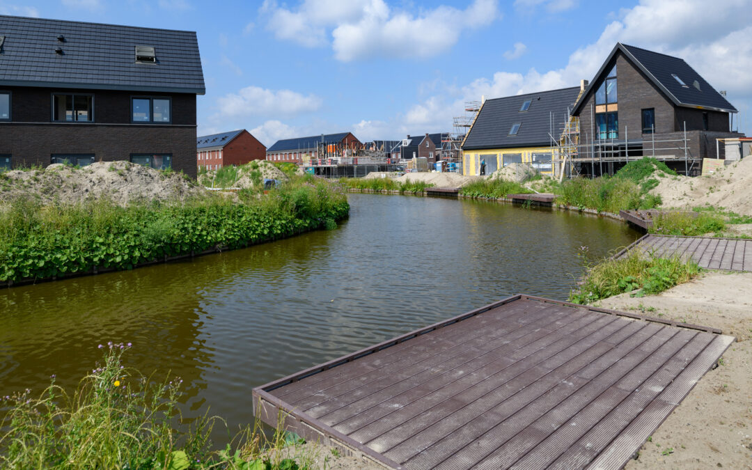 private decking housing estate Nobelhorst