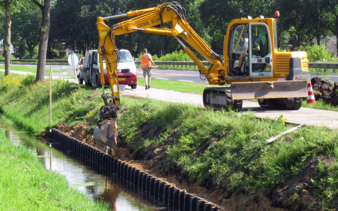 gerecycled plastic als bouwmateriaal